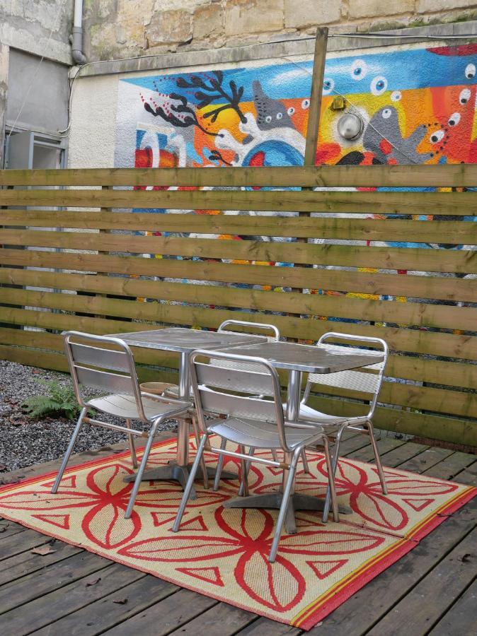 Joli T2 centre ville avec terrasse privée&patio Bordeaux Esterno foto
