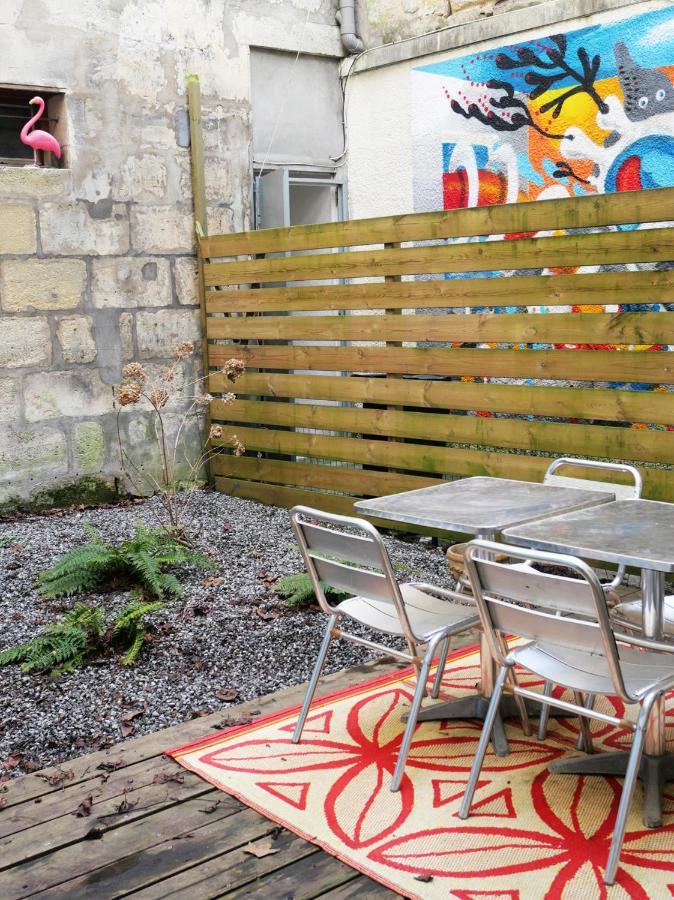 Joli T2 centre ville avec terrasse privée&patio Bordeaux Esterno foto
